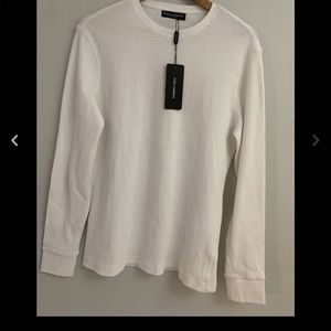 Dolce&Gabbana Men's white Long Selves Shirt Size M